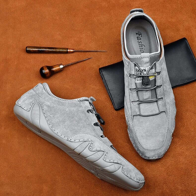 Herren-Slipper aus Leder - Komfort und Stil