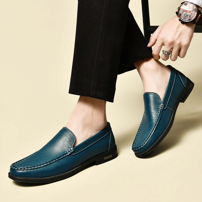 Glänzende Herren Loafer - Elegant & Bequem