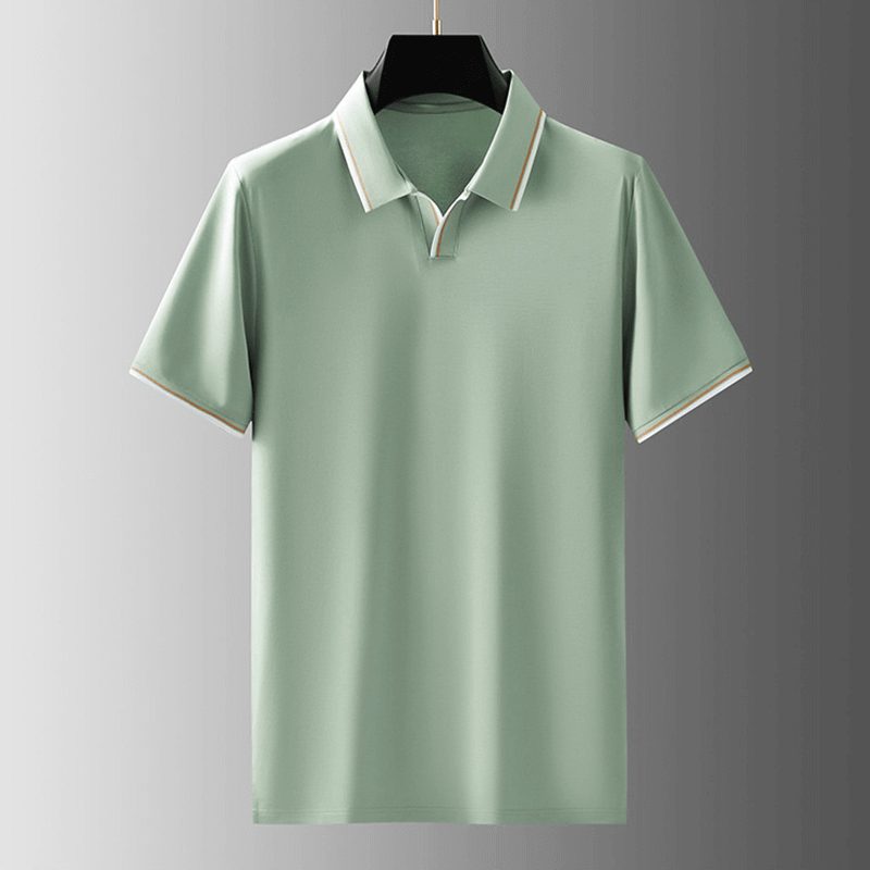 Herren Seidenpoloshirt - Elegant & Luxuriös