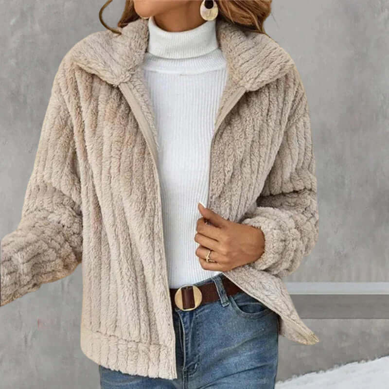 Damen Fleecejacke - Kuschelig & Stylisch