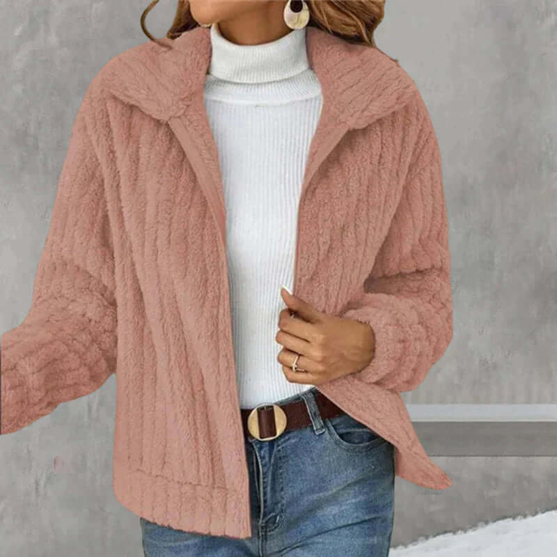 Damen Fleecejacke - Kuschelig & Stylisch