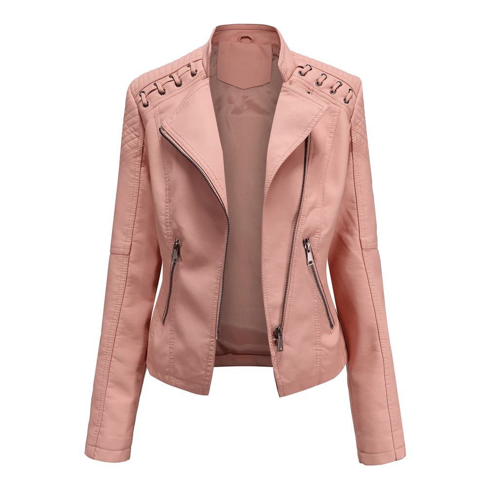 Damen Lederjacke - Stilvolle & Zeitlose Eleganz