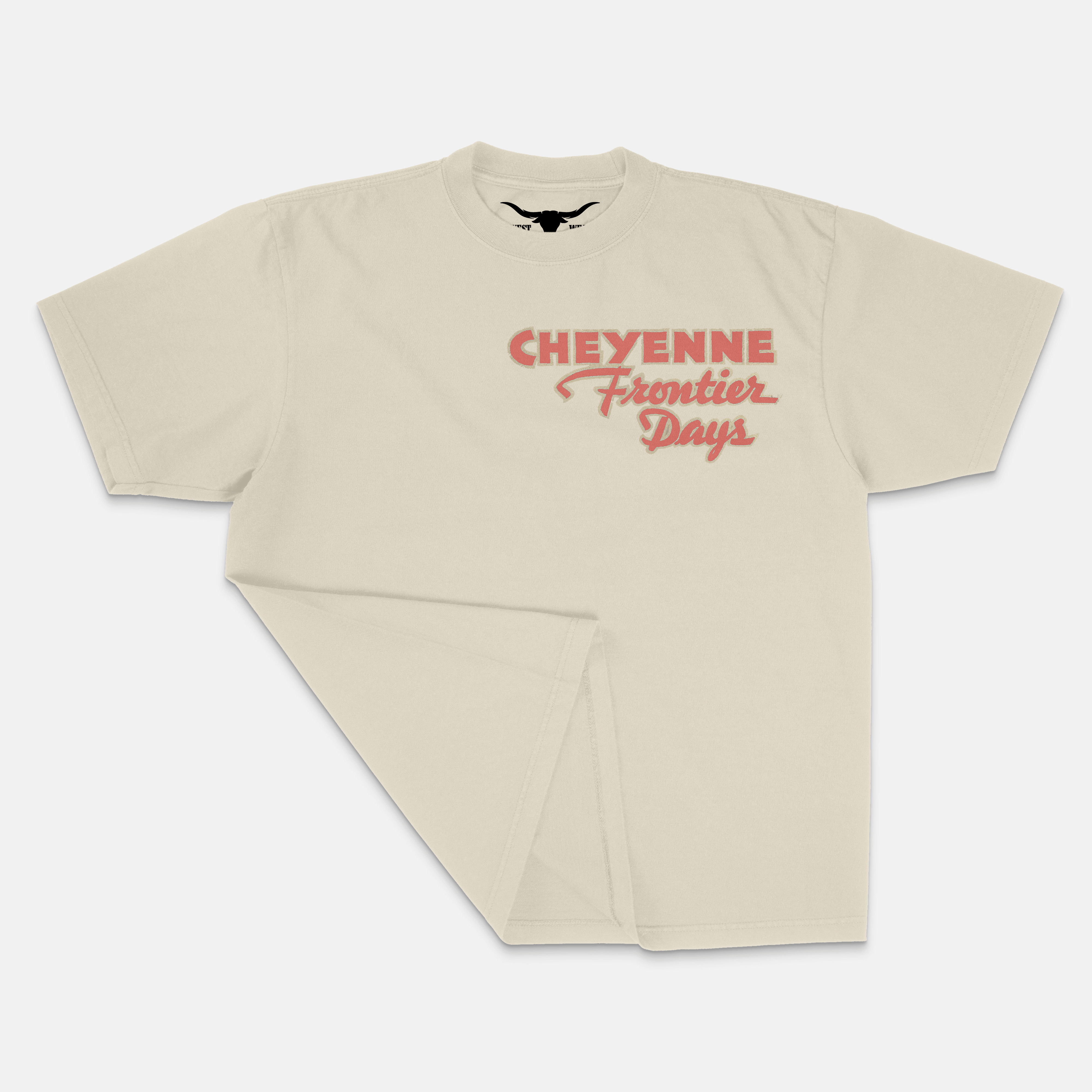 Bio-Baumwoll-T-Shirt Vintage Western