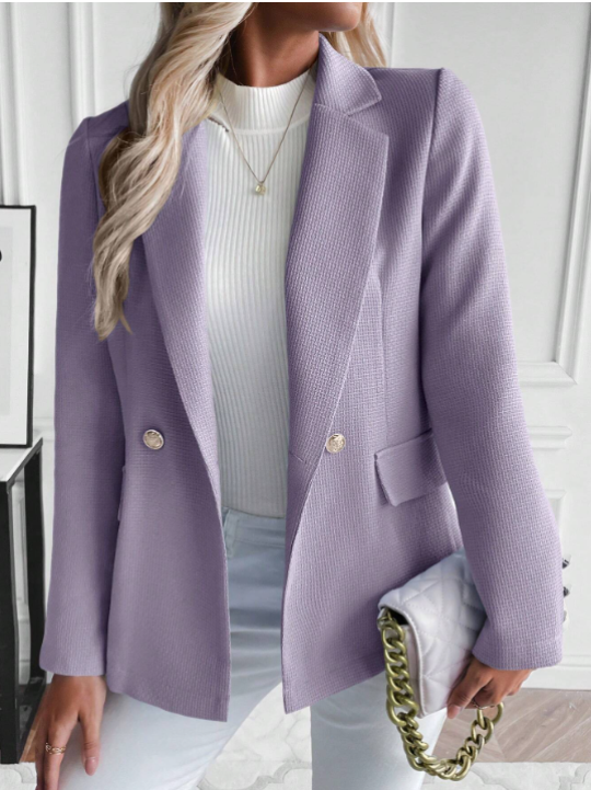 Eleganter Blazer mit Reverskragen und Doppelknopfleiste