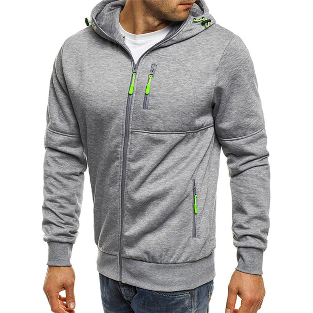 Kevin | Herren Reißverschluss Jacke | Kapuzen