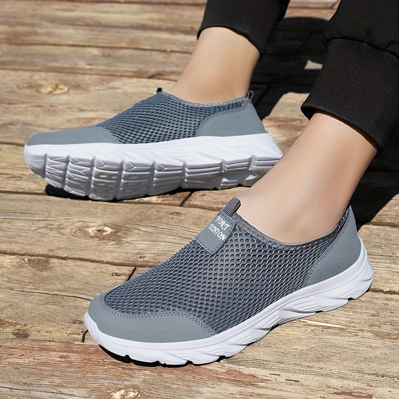 Graue Orthopädische Slip-Ons - Sam