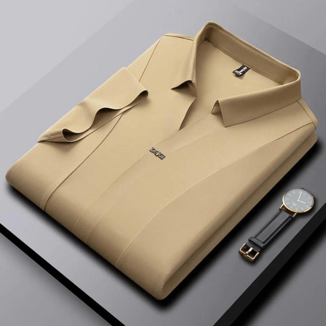 Luftiges Herren Poloshirt - Sommerlich & Elegant