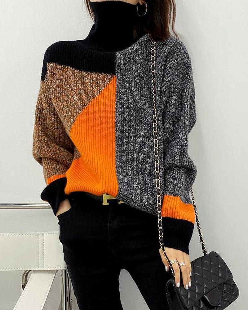 Mechthild | Damen Rollkragen Pullover | Warme