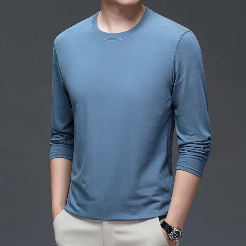 Elegantes Herren-Langarmshirt - Klassisch & Modern