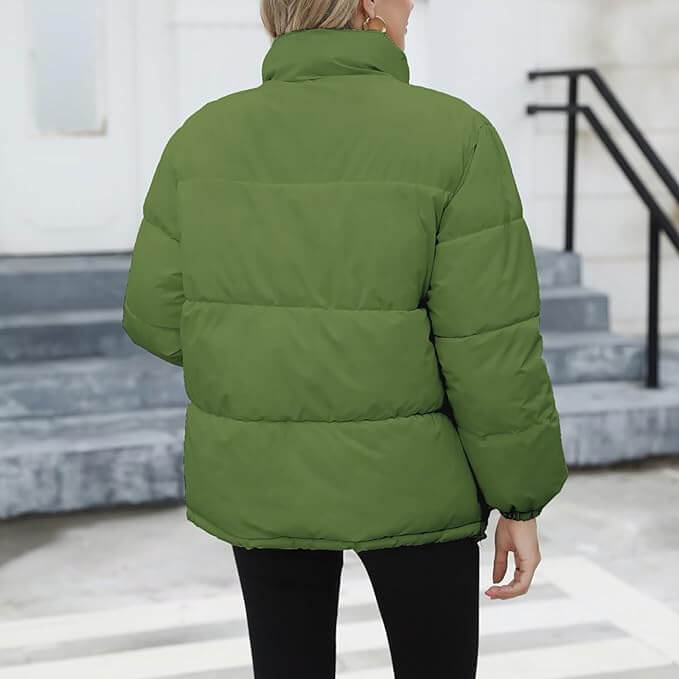 Gefütterte Damen Winterjacke mit Kapuze