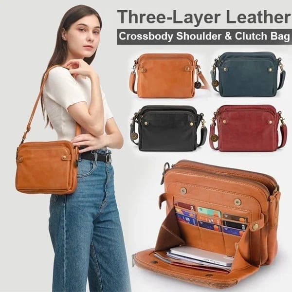 Stella™ - Handgefertigte Crossbody-Umhängetasche