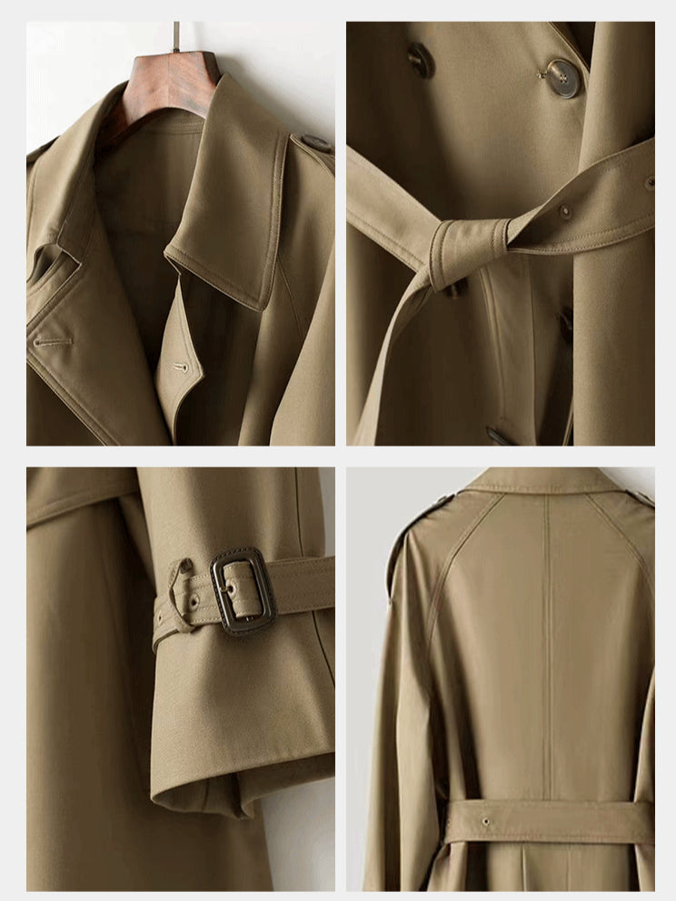Schicker klassischer Trenchcoat