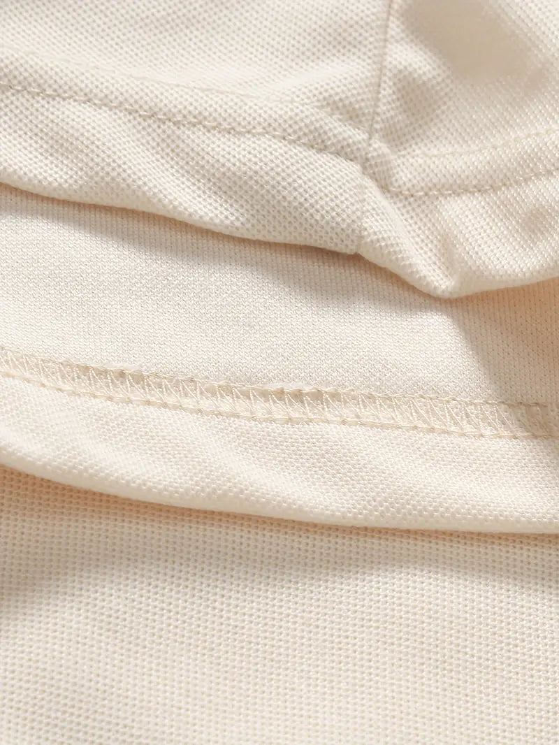 Herren Polo-Shirt mit vertikalem Retro-Streifenmuster