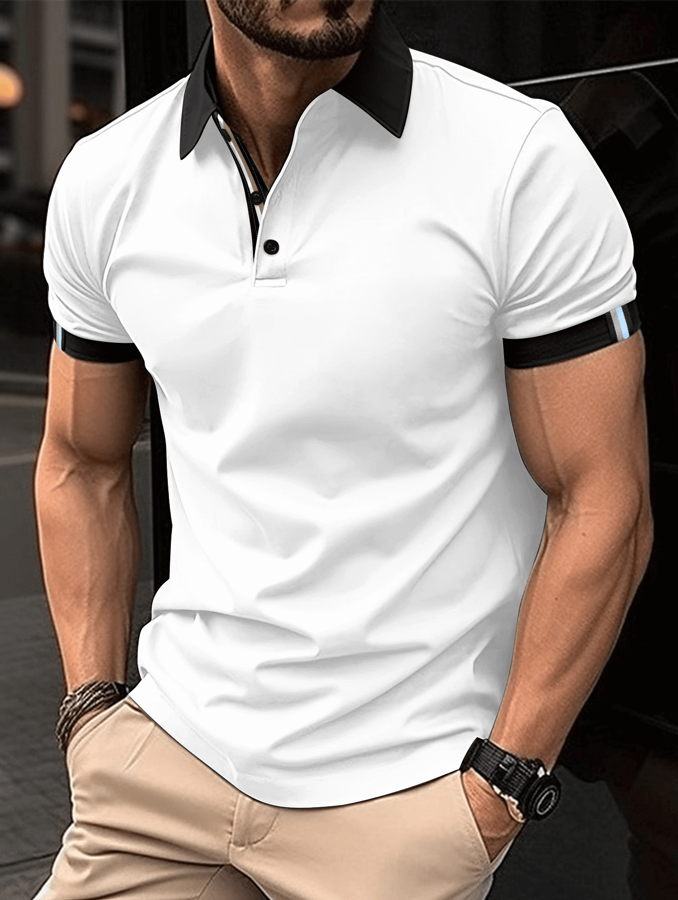 Sportliches Herren-Polo für Freizeit und Alltag