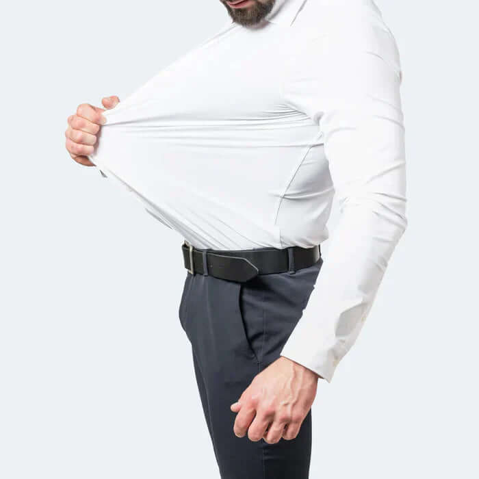 Stretch-Komfort Bügelfreies Herrenhemd