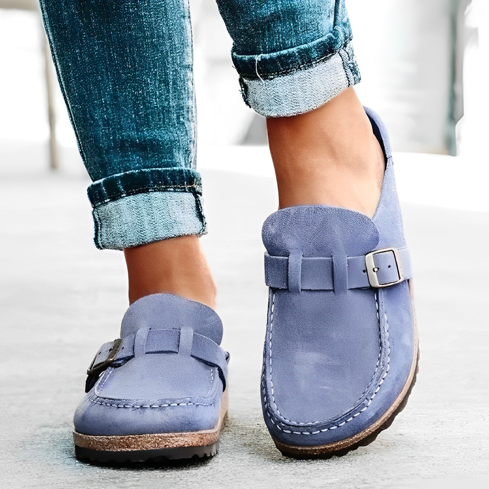 Luiz™ | Moderne Sandale Aus Vintage-Leder