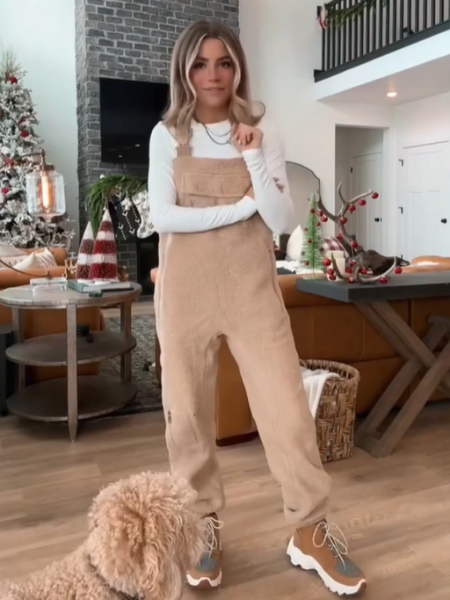 Ultimativer Komfort-Fleece-Jumpsuit