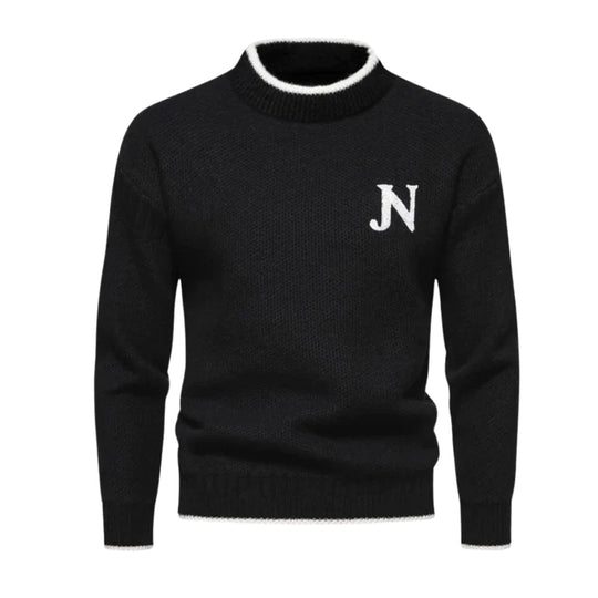 Gestricktes Herren Sweatshirt mit N Logo
