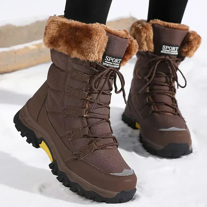 Wasserdichte Schneestiefel für Damen mit Kunstfell – Summit