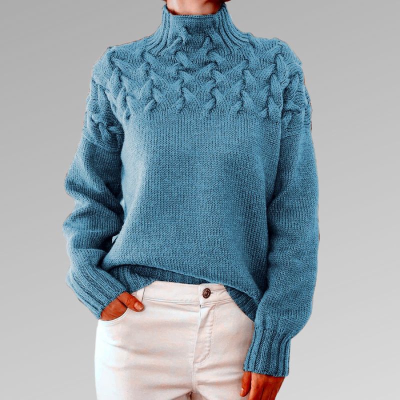 Nadja | Eleganter und warmer Rollkragenpullover