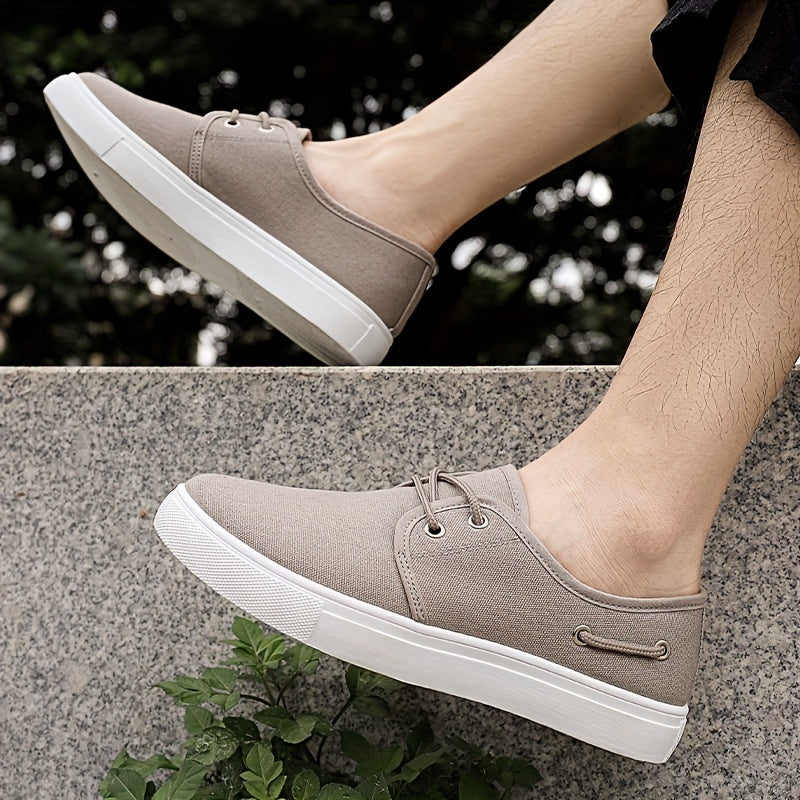 Graue Orthopädische Canvas Sneakers - Oliver