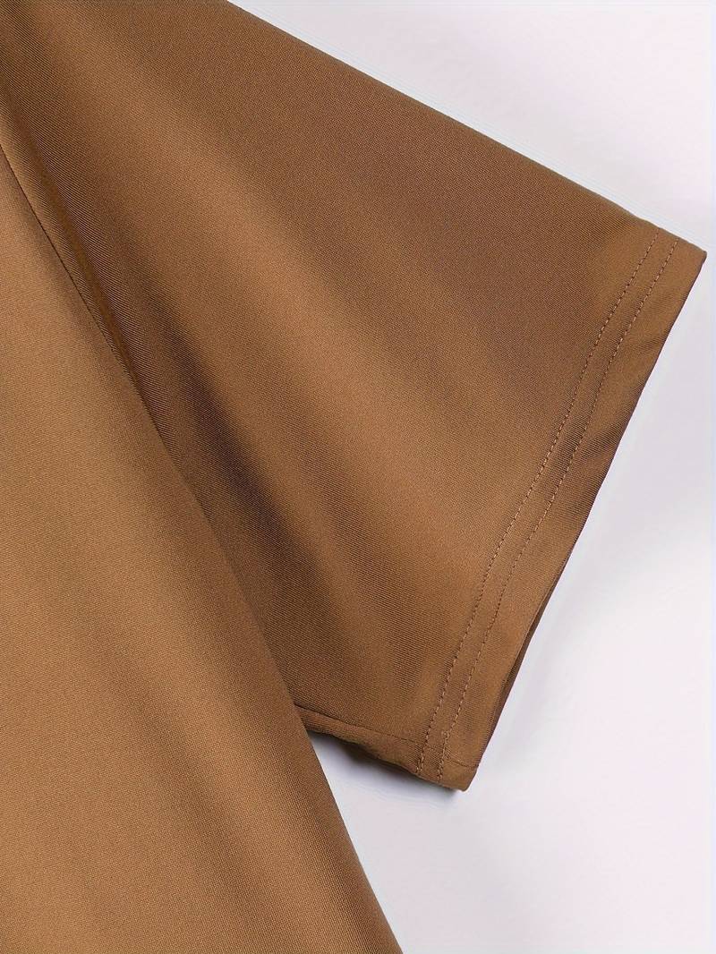 2-Teiliges, klassisches Kurzarm-T-Shirt für Herren