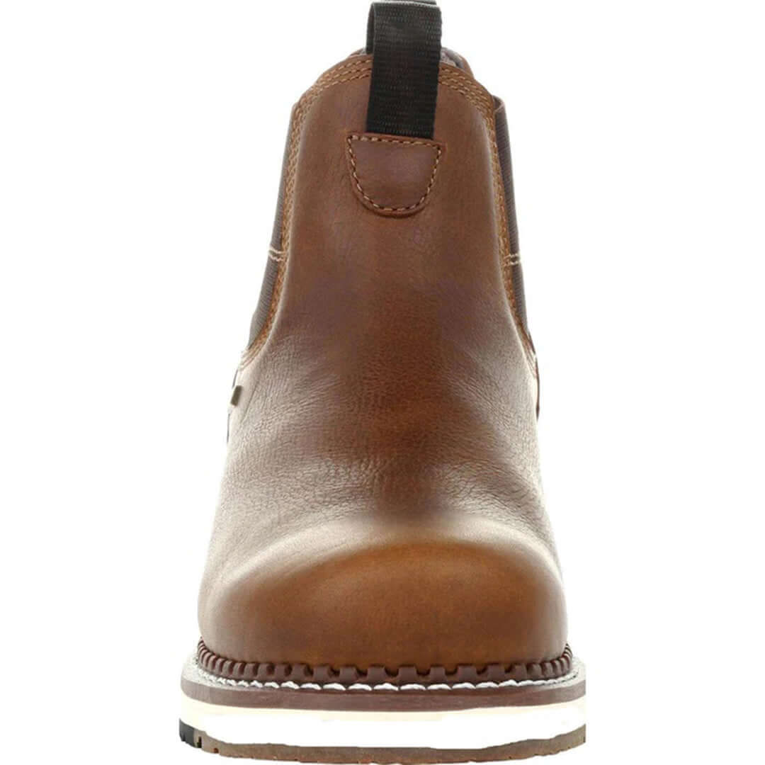Herren Chelsea-Stiefel mit Keilabsatz