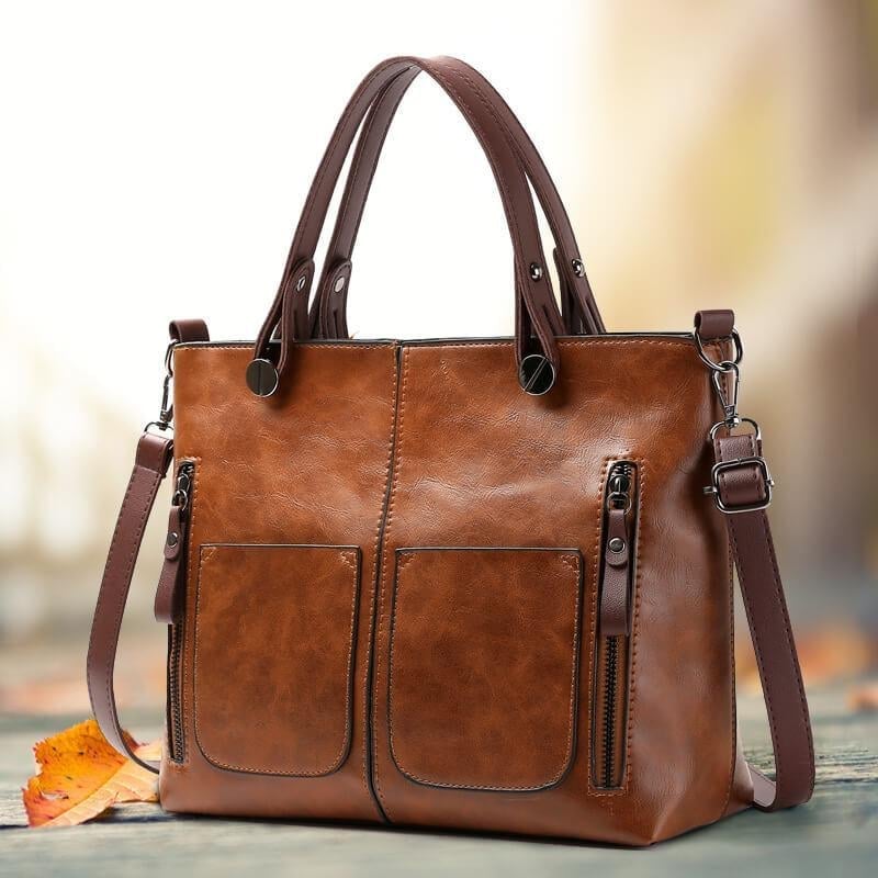 Frieda™ - Umhängetasche im Vintage-Stil