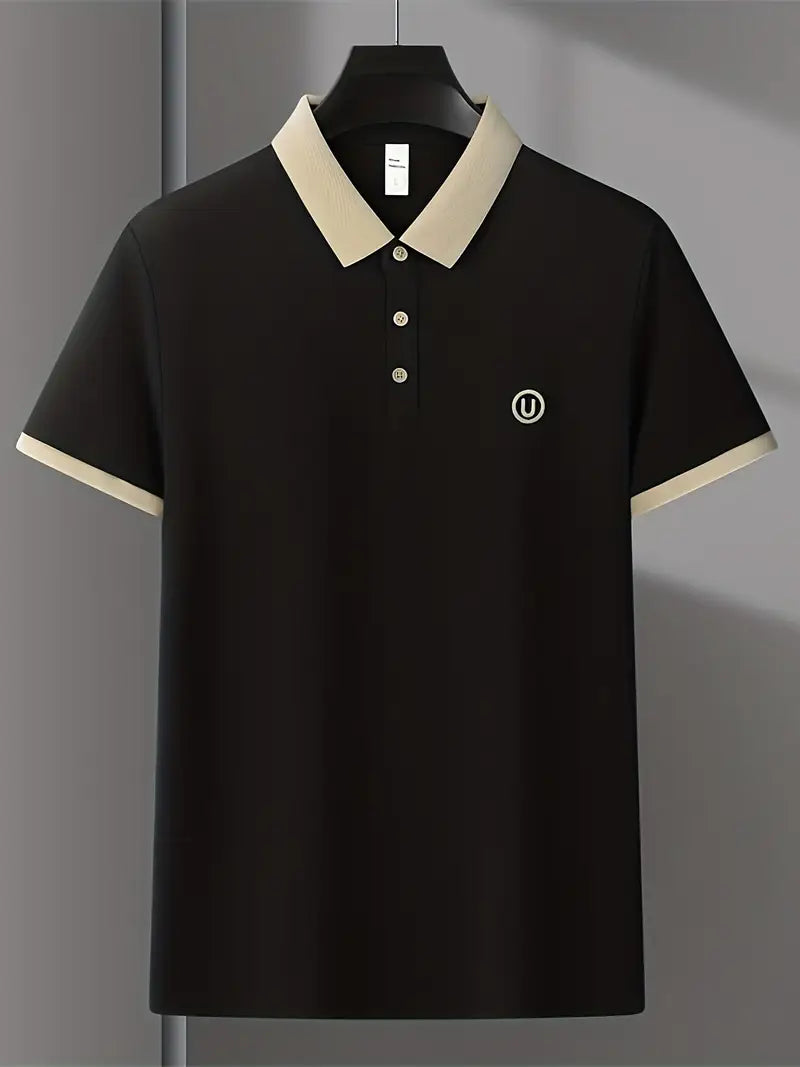 Polo Shirt Herren Elegant Slim Atmungsaktiv – Matteo