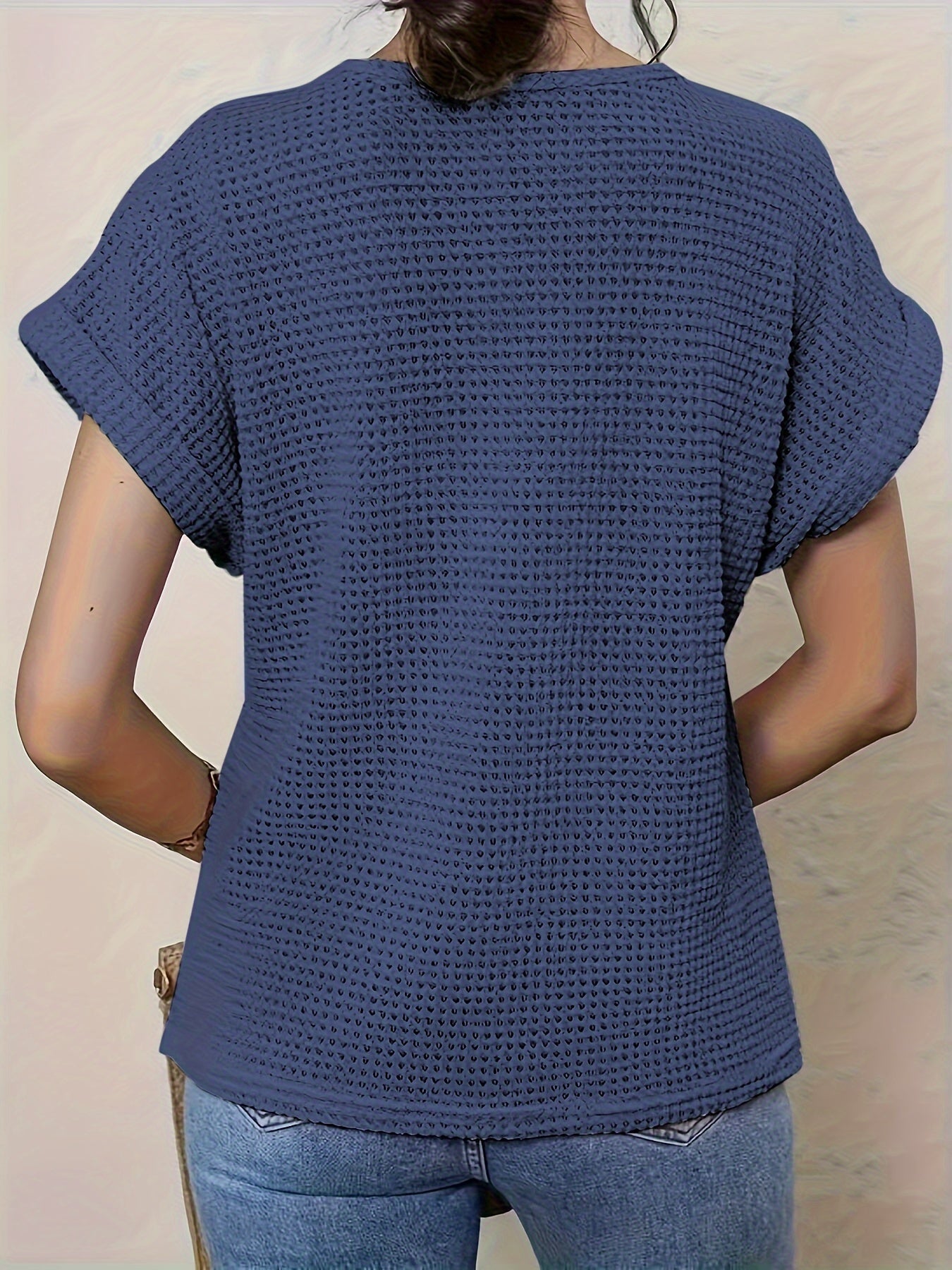 Damen Shirt mit Spitze und Rundhalsausschnitt – Kira