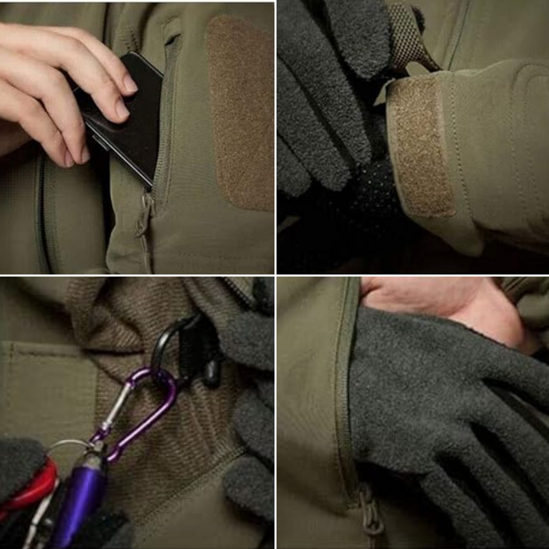 Outdoor-Kapuzenjacke für Männer