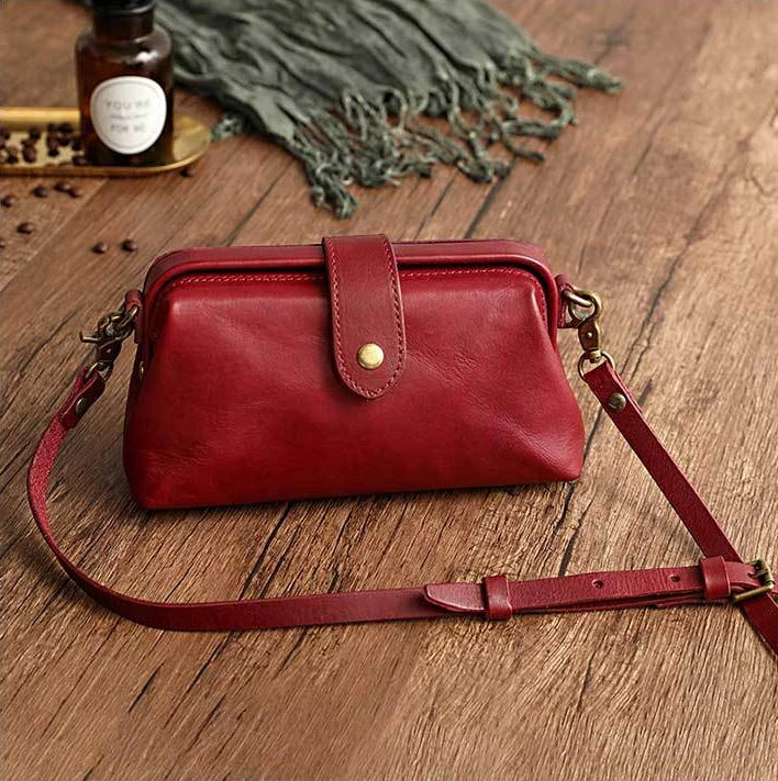 Lotte™ - Neue handgemachte Retro-Tasche