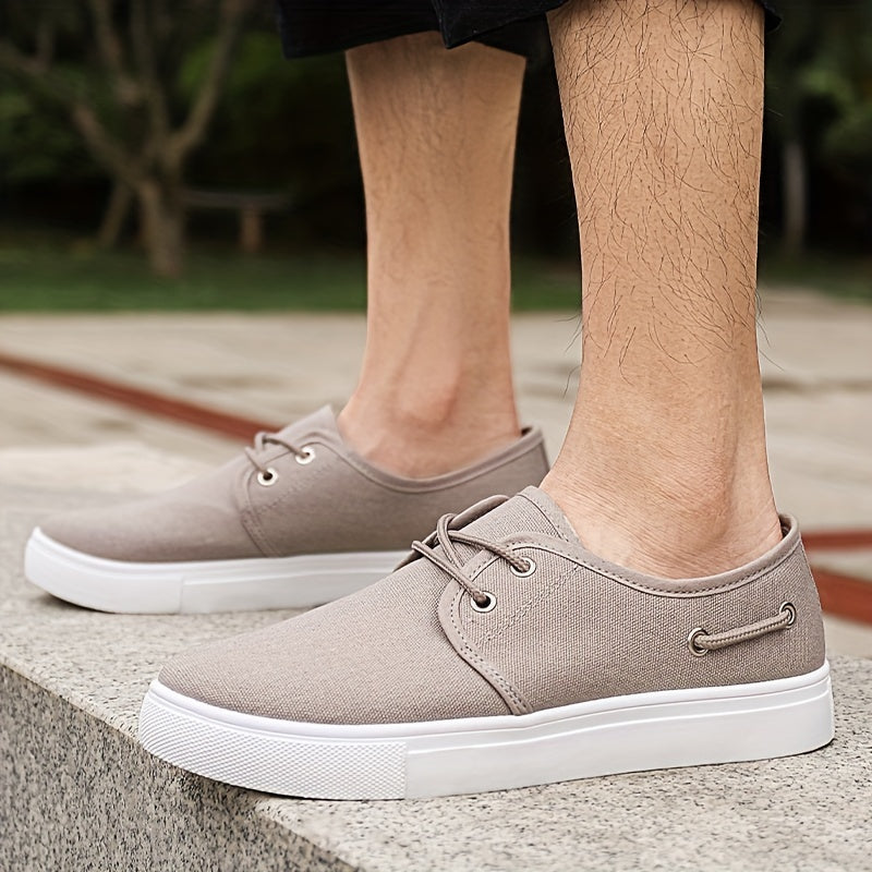 Graue Orthopädische Canvas Sneakers - Oliver