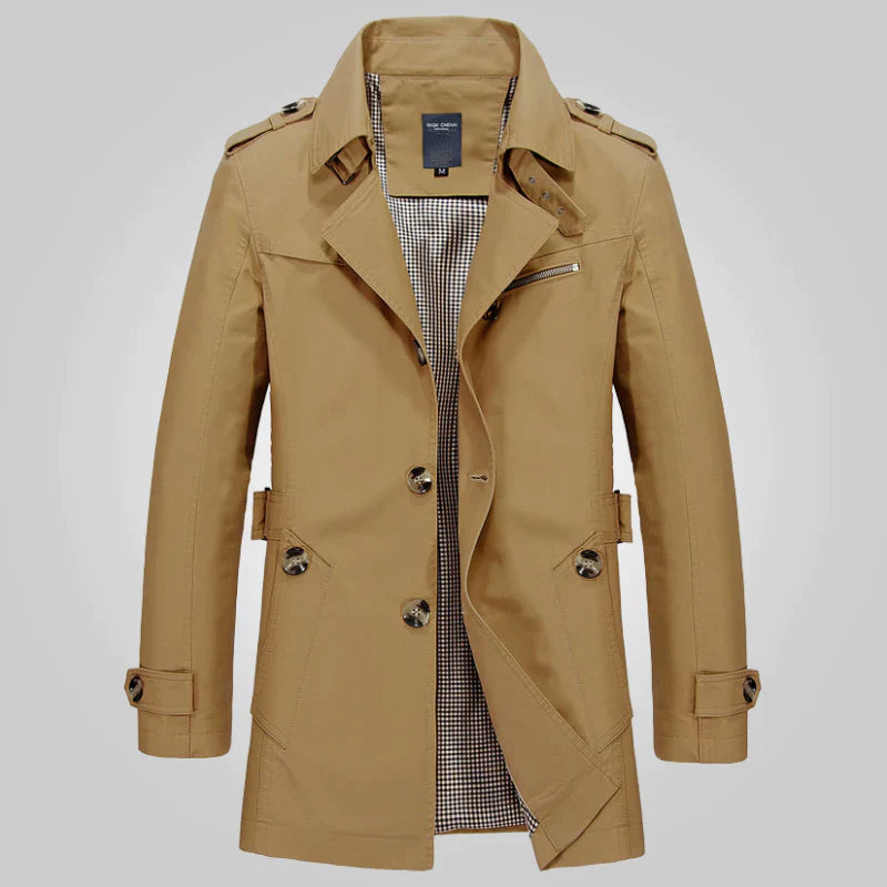 Eleganter Trenchcoat für Männer