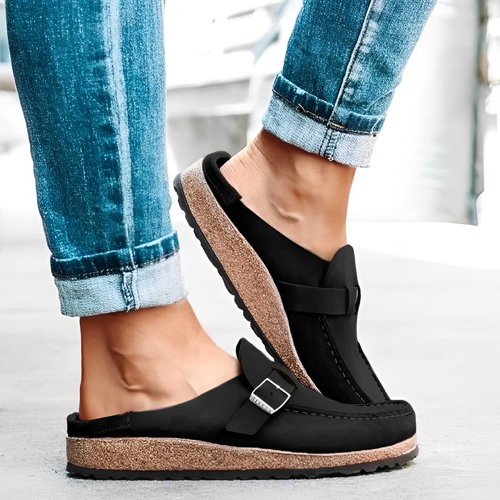 Luiz™ | Moderne Sandale Aus Vintage-Leder