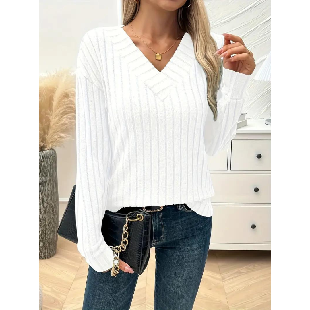 Hadley | Damen Langarm Pullover | Lässig
