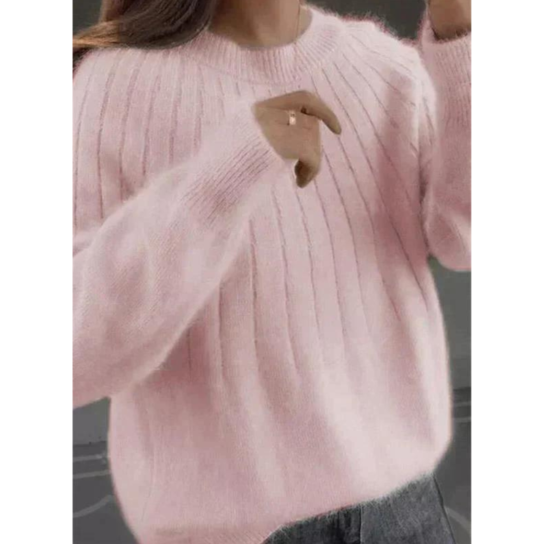 Nyla | Damen Warme Pullover | Flauschig