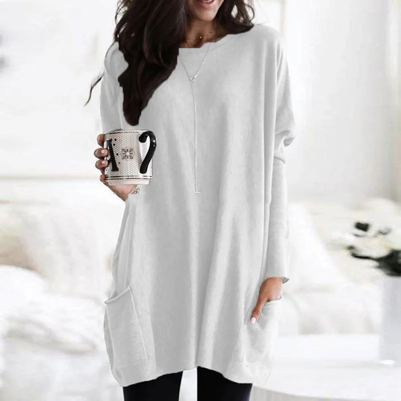 Elegante Langarm-Tunika für Damen – Sabrina