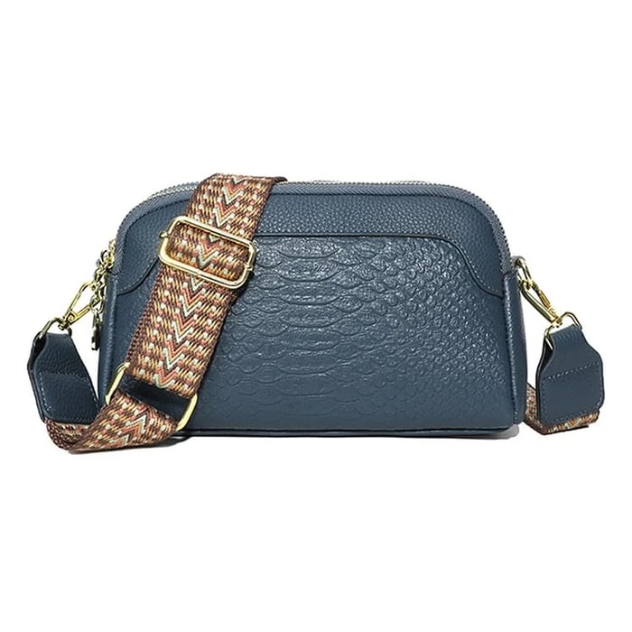 Greta™ - Umhängetasche aus Leder mit Alligatormuster