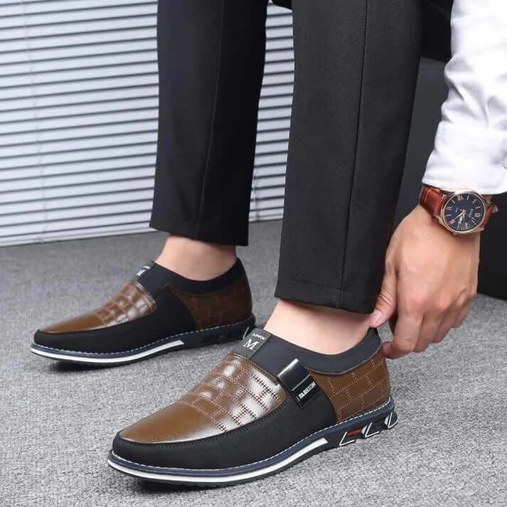 Herren Orthopädische Lederschuhe