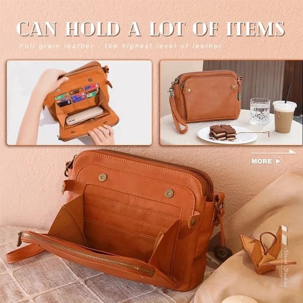 Stella™ - Handgefertigte Crossbody-Umhängetasche