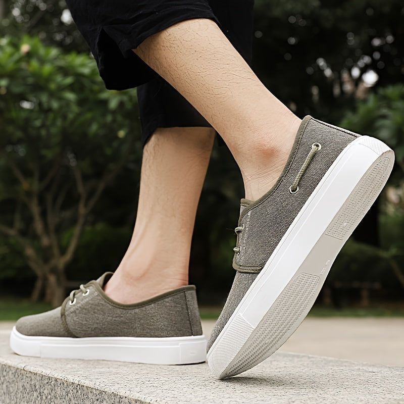 Graue Orthopädische Canvas Sneakers - Oliver