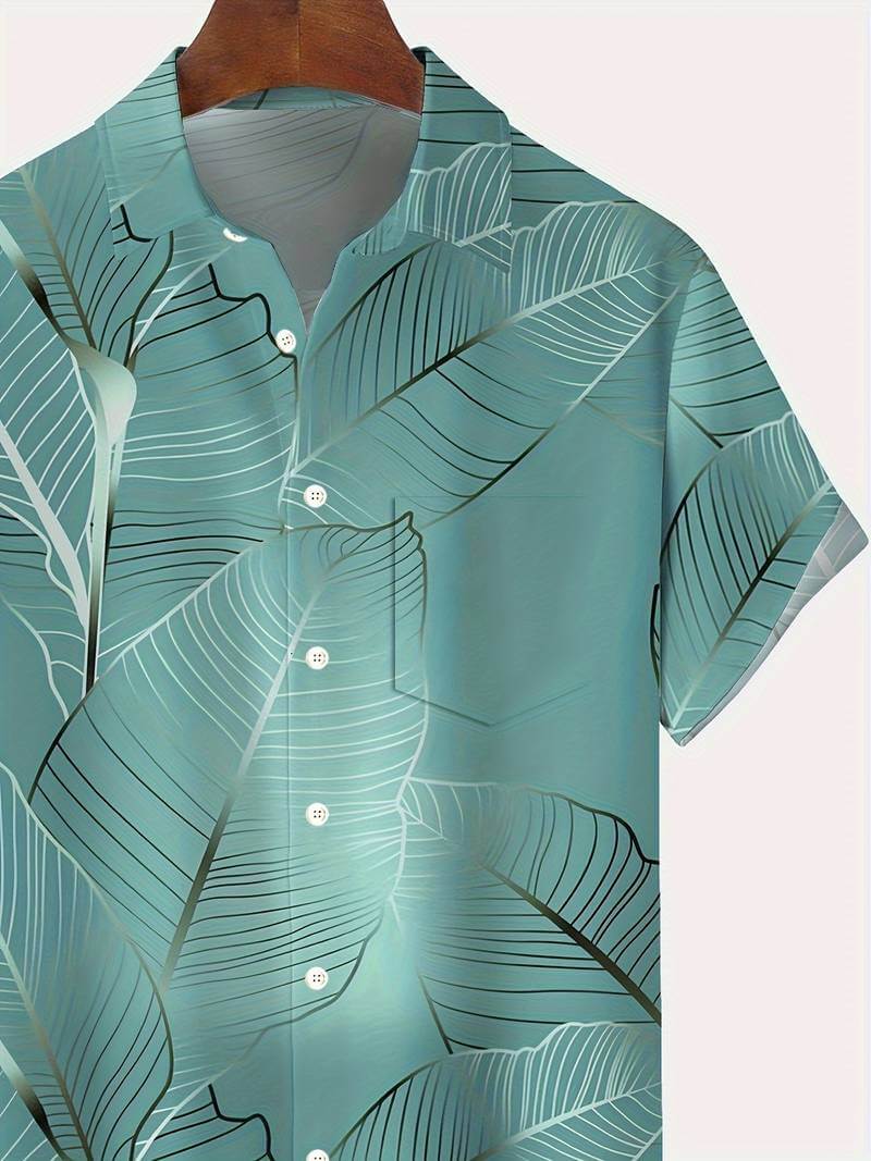 Tropisches Hawaii-Hemd Übergröße