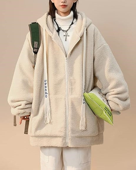 Warme Fleecejacke mit Reißverschluss – Sophie