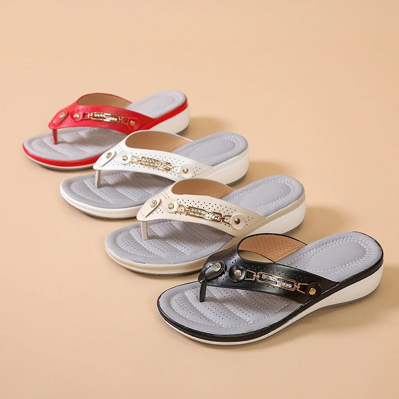 Orthopädische Sandalen mit weichem Polster – ultimative Unterstützung des Fußgewölbes