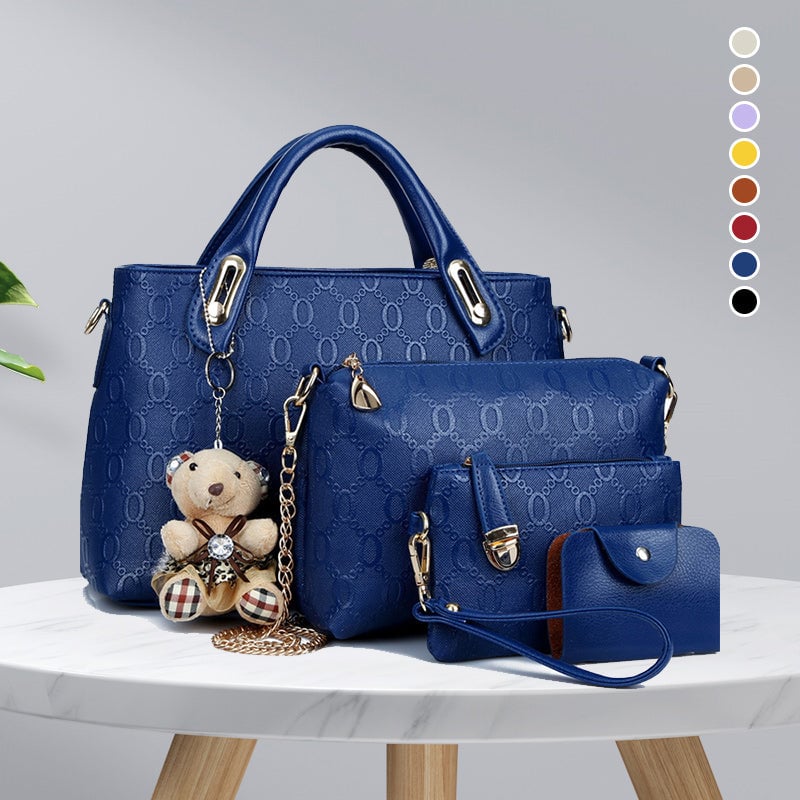 Mia™ - Neues stylisches vierteiliges Handtaschen-Set