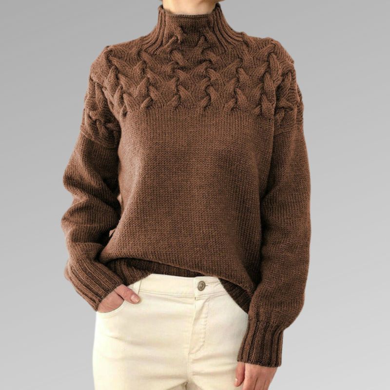 Nadja | Eleganter und warmer Rollkragenpullover