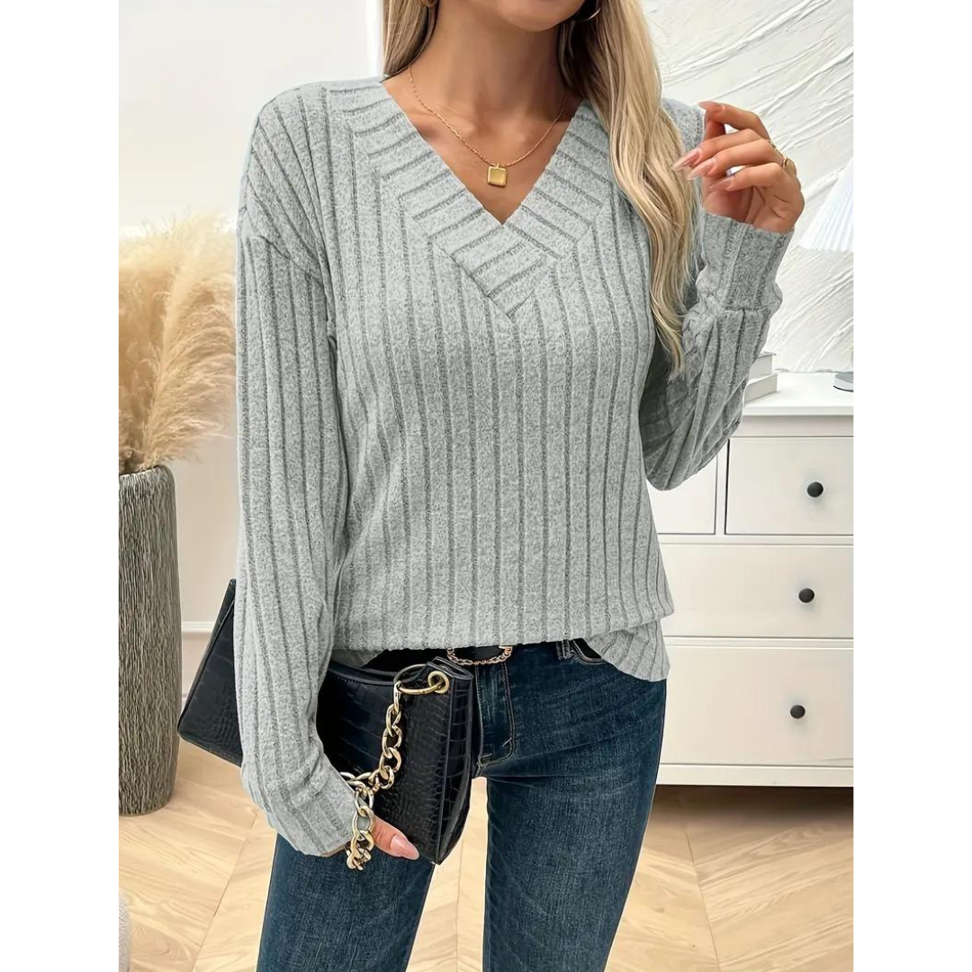 Hadley | Damen Langarm Pullover | Lässig