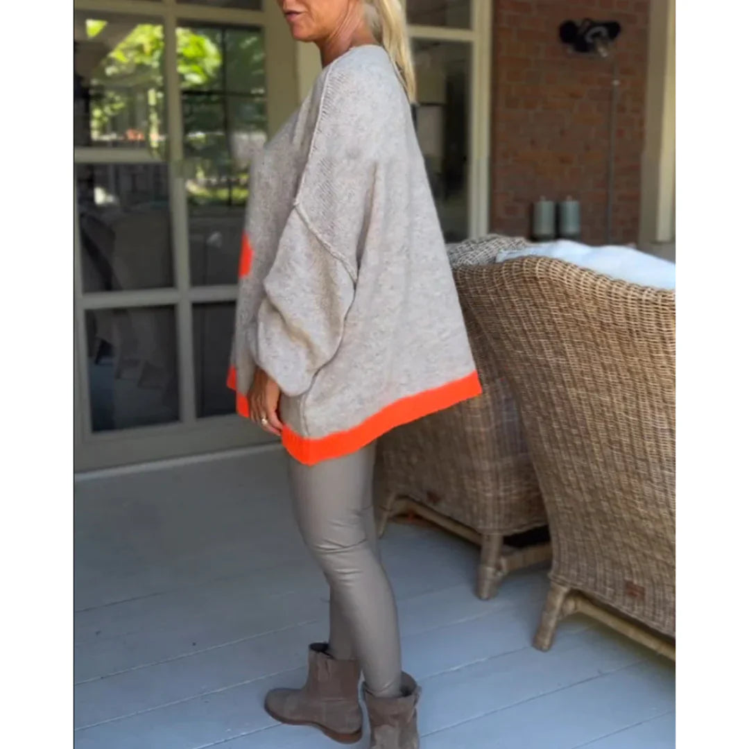 Elviran | Damen Übergröße Pullover | Langarm
