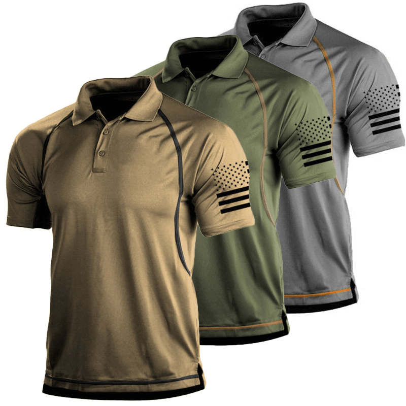 Herren Outdoor T-Shirt - Atmungsaktiv & Robust